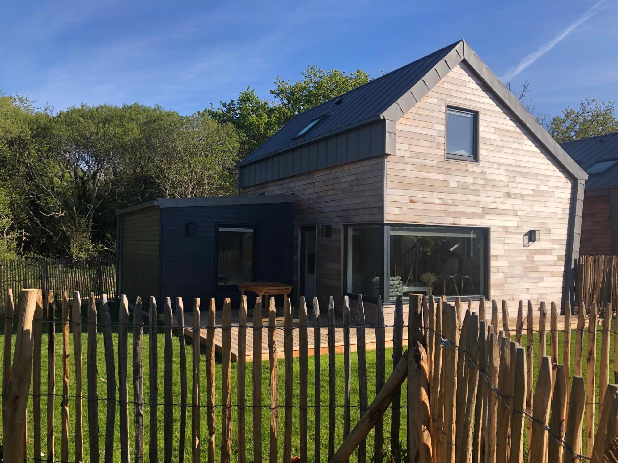 Les Cabines Du Bout Du Monde - Cabine Duplex , Votre Maison De Vacances De Haut Standing A Crozon Exteriör bild