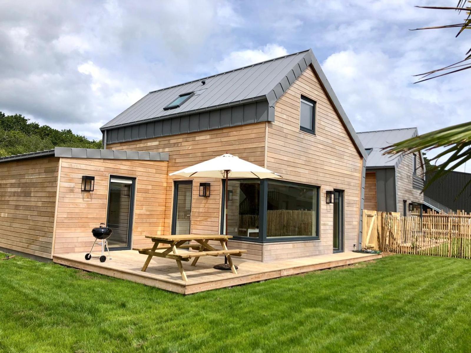 Les Cabines Du Bout Du Monde - Cabine Duplex , Votre Maison De Vacances De Haut Standing A Crozon Exteriör bild